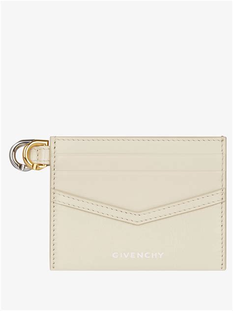 givenchy camo card holder|Voyou card holder in leather .